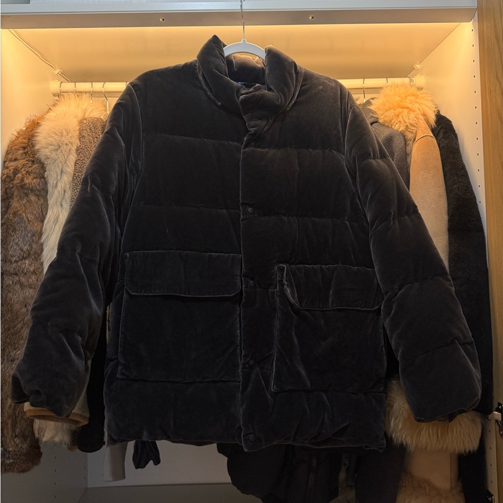 Moncler Velvet Down Jacket